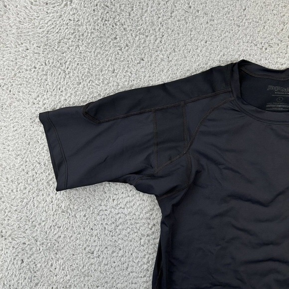 DFND Recovery Compression Training Short Sleeve Shirt Running Black Men’s Large - Picture 3 of 12